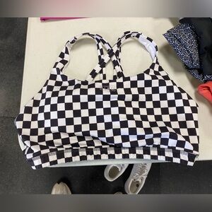 Fleo checkered bra